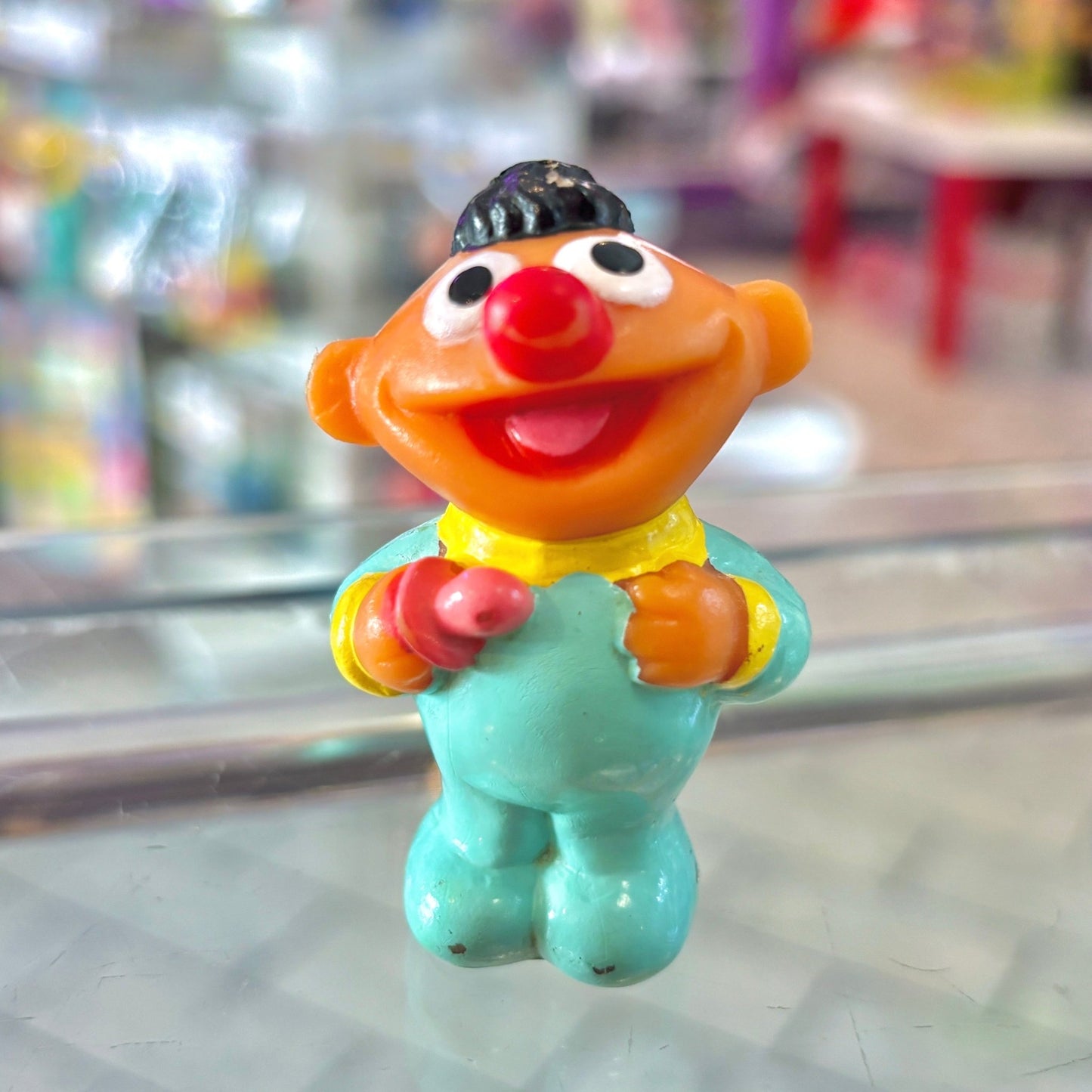 Sesame Street: Baby Ernie With Pacifier Figure (90s) - PopCultGang