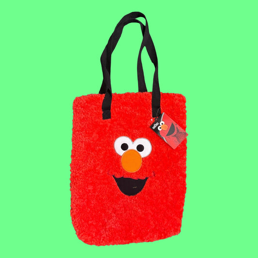 Sesame Street: Elmo Plush Tote Bag - PopCultGang