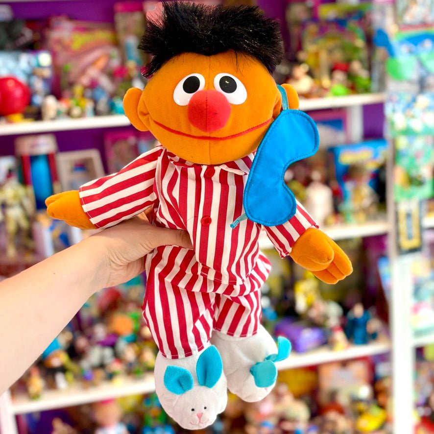 Sesame Street: Sleep And Snore Ernie Plush (1996) - PopCultGang