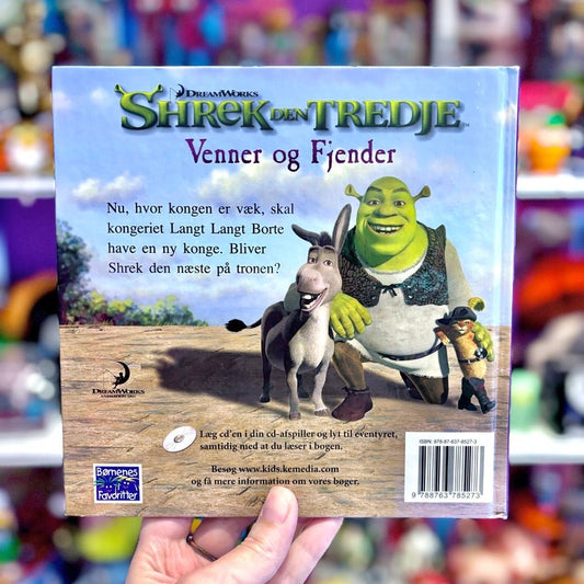 Shrek Den Tredje: Venner og Fjender (danish book with CD, 2000s) - PopCultGang