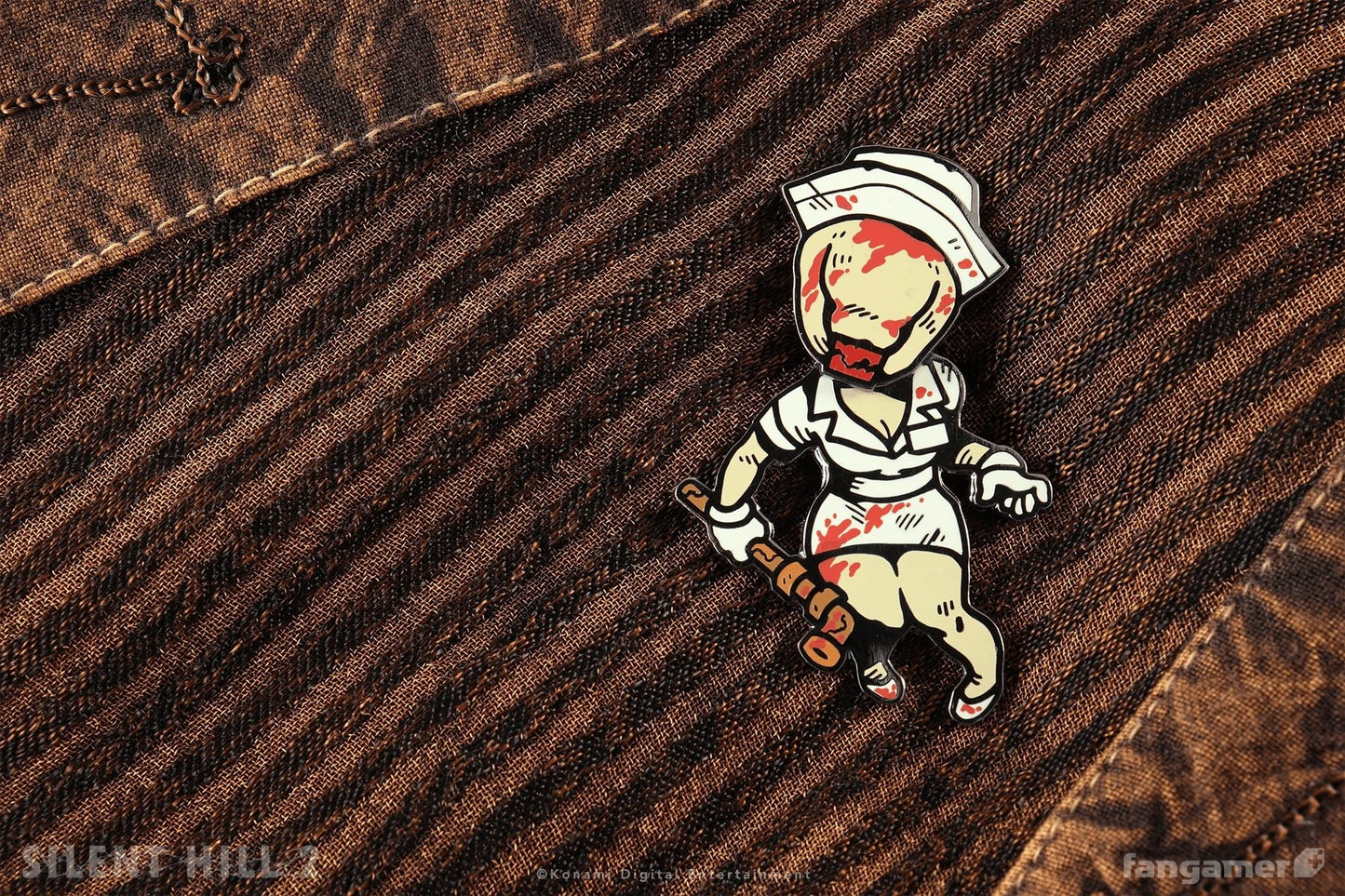 Silent Hill - Bobblehead Nurse Pin - PopCultGang