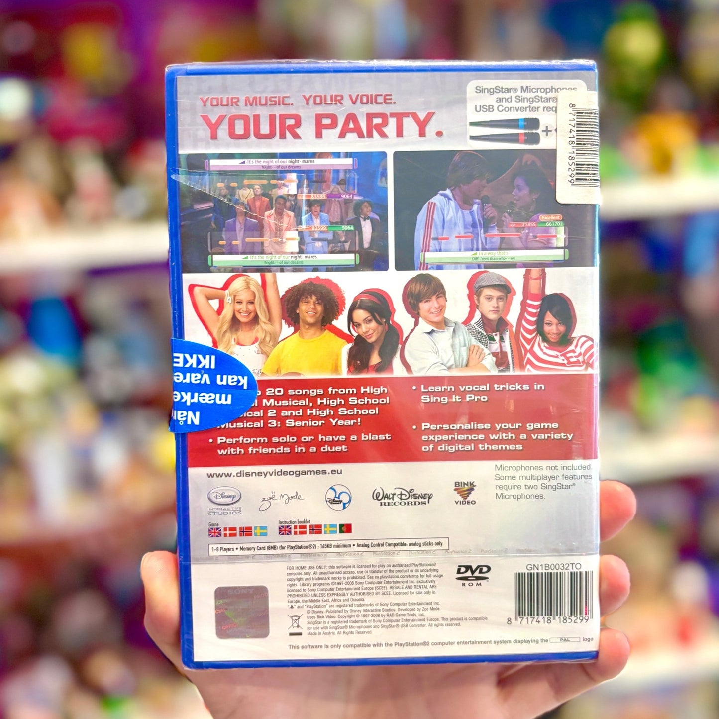 Sing It: High School Musical 3 - Senior Year (PS2) - PopCultGang