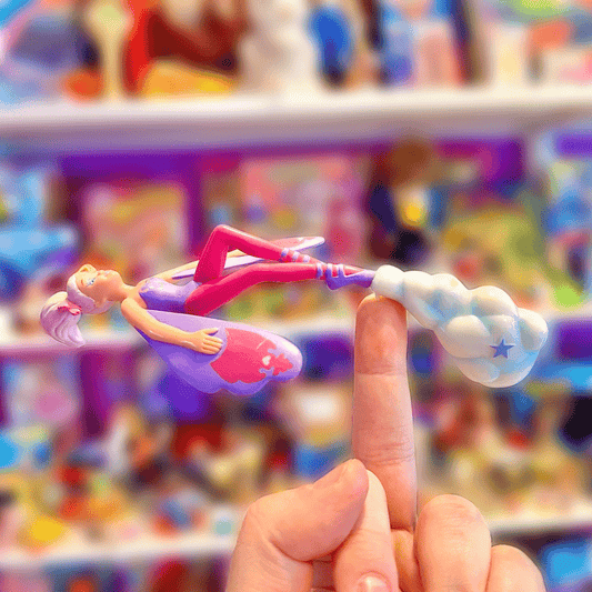 Sky Dancers: Cloud Dancer Purple & Dark Pink Figure (90s) - PopCultGang