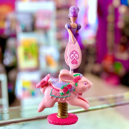 Sky Dancers: Skydream Fairy Flyer Bunny Carousel Launcher (Galoob, 1995) - PopCultGang