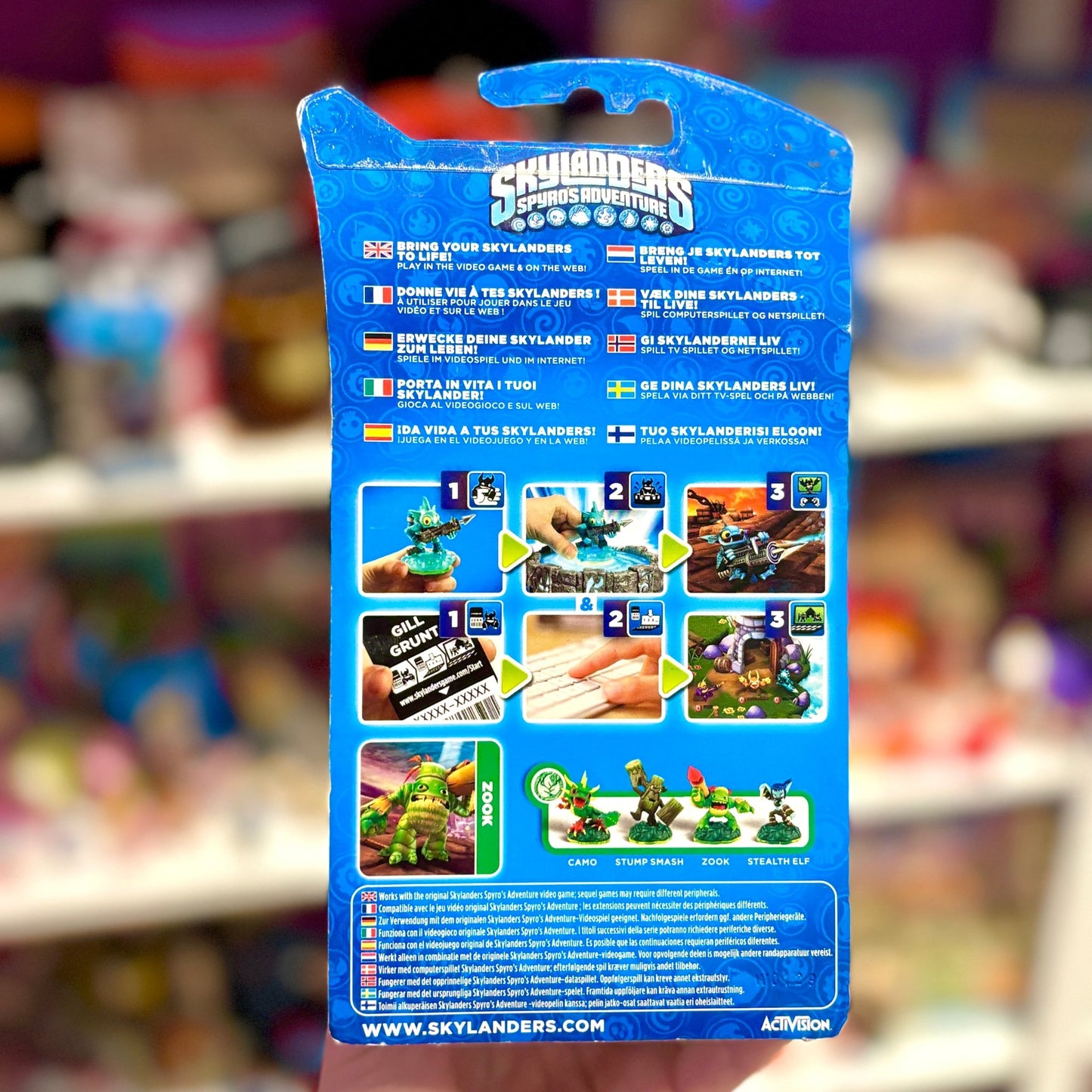 Skylanders: Spyro's Adventure - Zook Figure (NIB, 2011) - PopCultGang