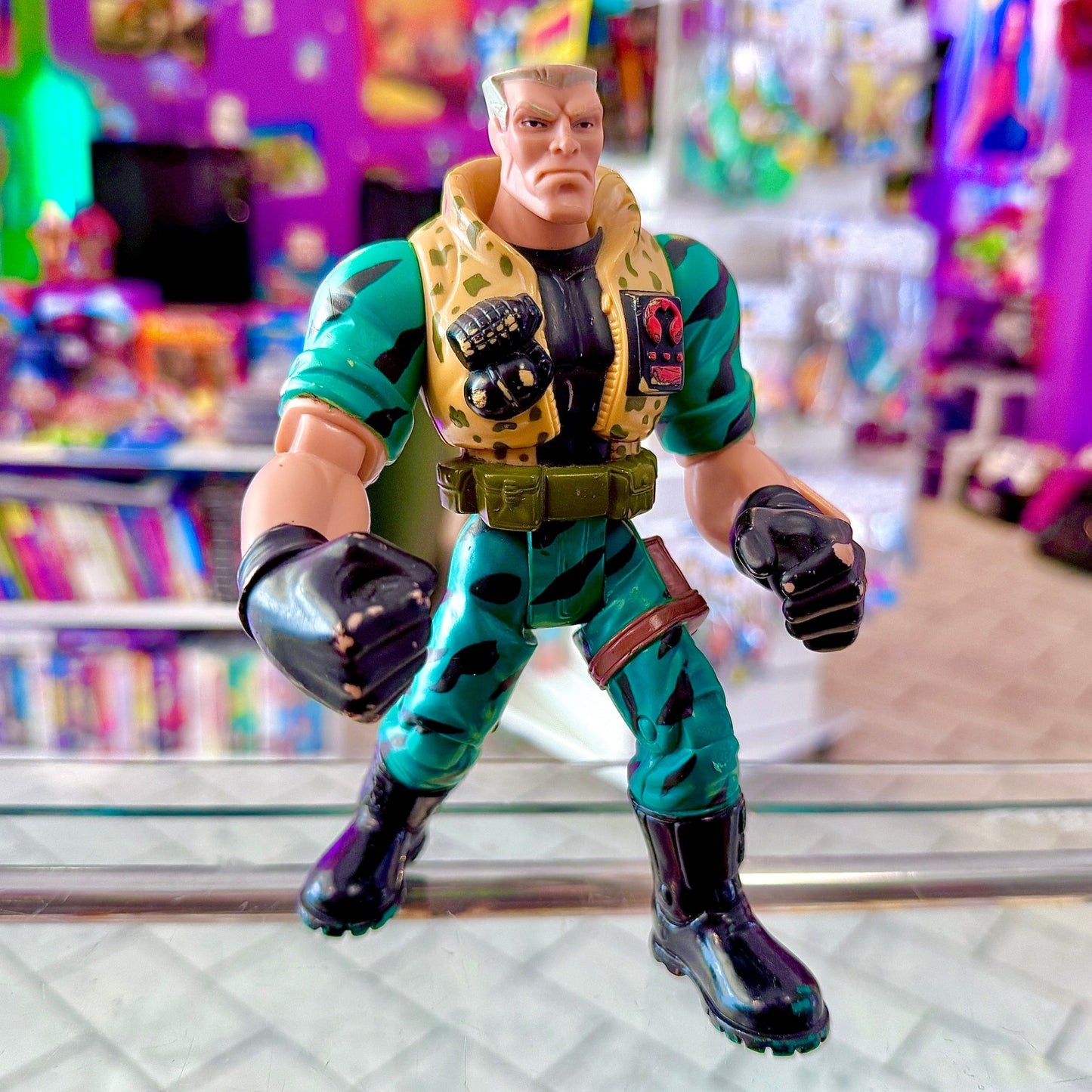 Small Soldiere: Major Chip Hazard Action Figure (1998) - PopCultGang