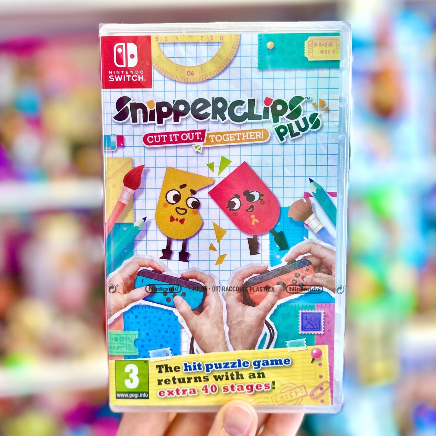 Snipperclips Plus (Nintendo Switch) - PopCultGang