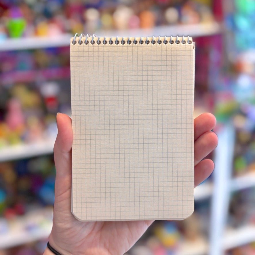 Snoopy & Woodstock: Skipping Jump-Rope Spiral Memo Pad Notepad (Butterfly Originals, 80s) - PopCultGang