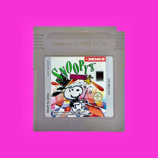 Snoopy's Magic Show (Gameboy) - PopCultGang