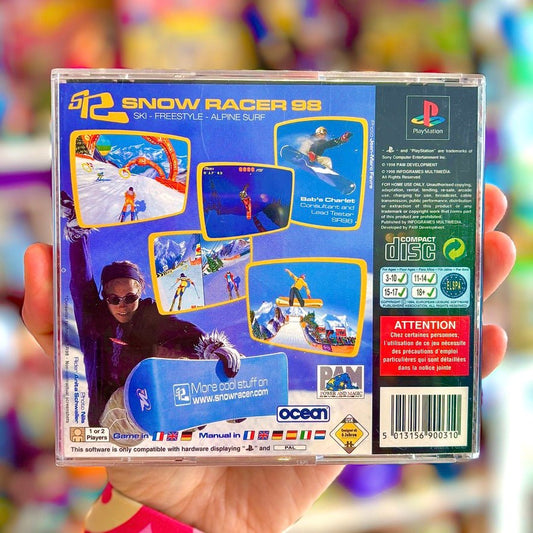 Snow Racer 1998 (PS1) - PopCultGang