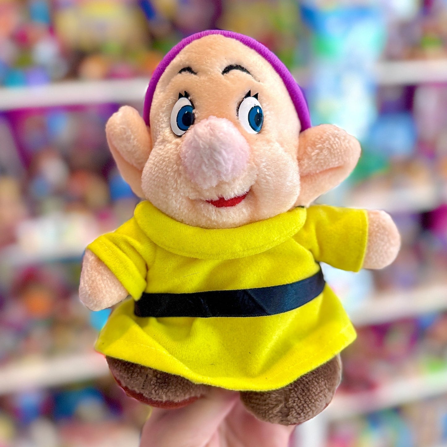 Snow White & The Seven Dwars: Dopey Plush (Disney Land Paris/Euro Disney, 90s) - PopCultGang