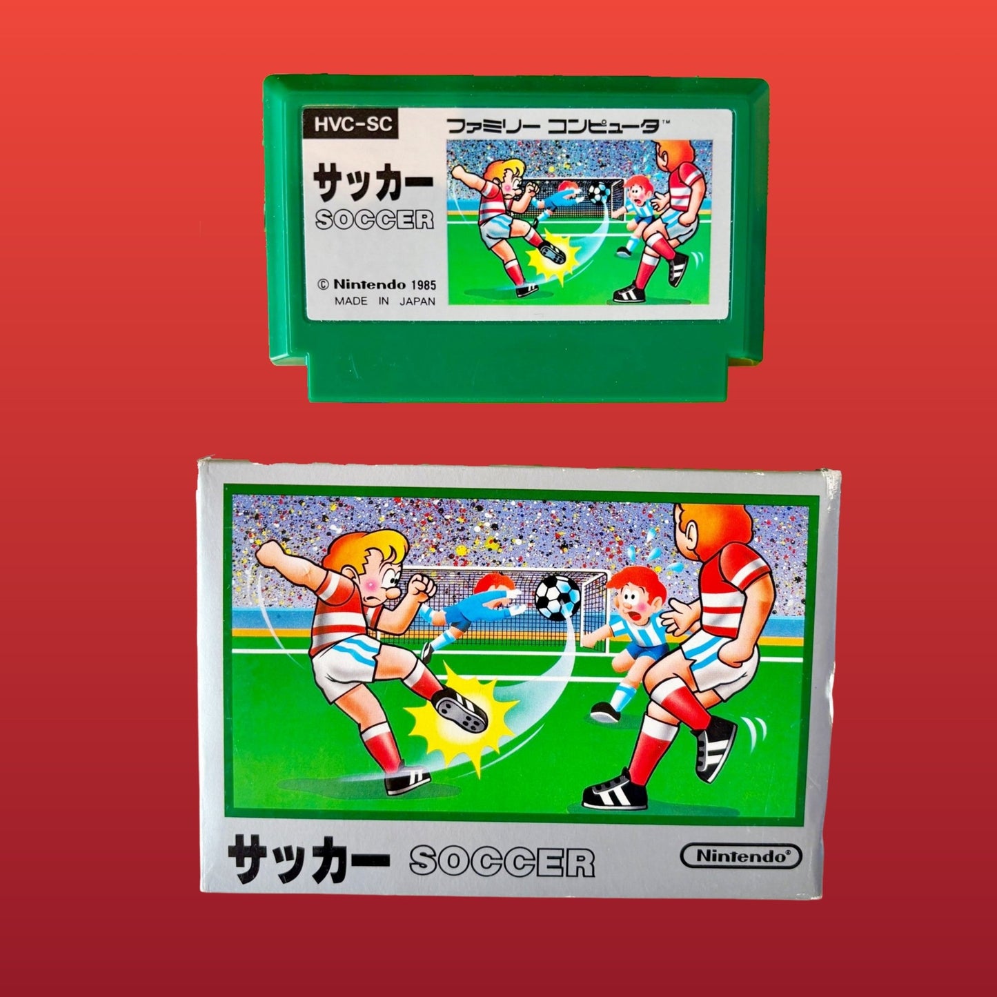 Soccer (Famicom, boxed) - PopCultGang
