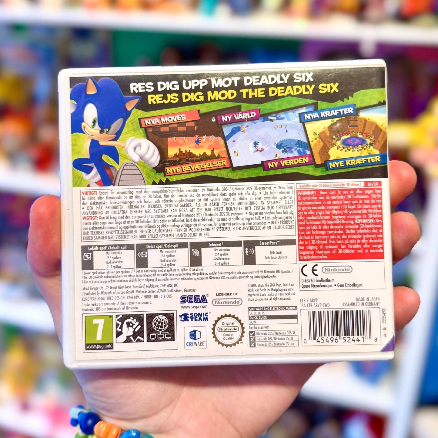 Sonic: Lost World (Nintendo 3DS) - PopCultGang