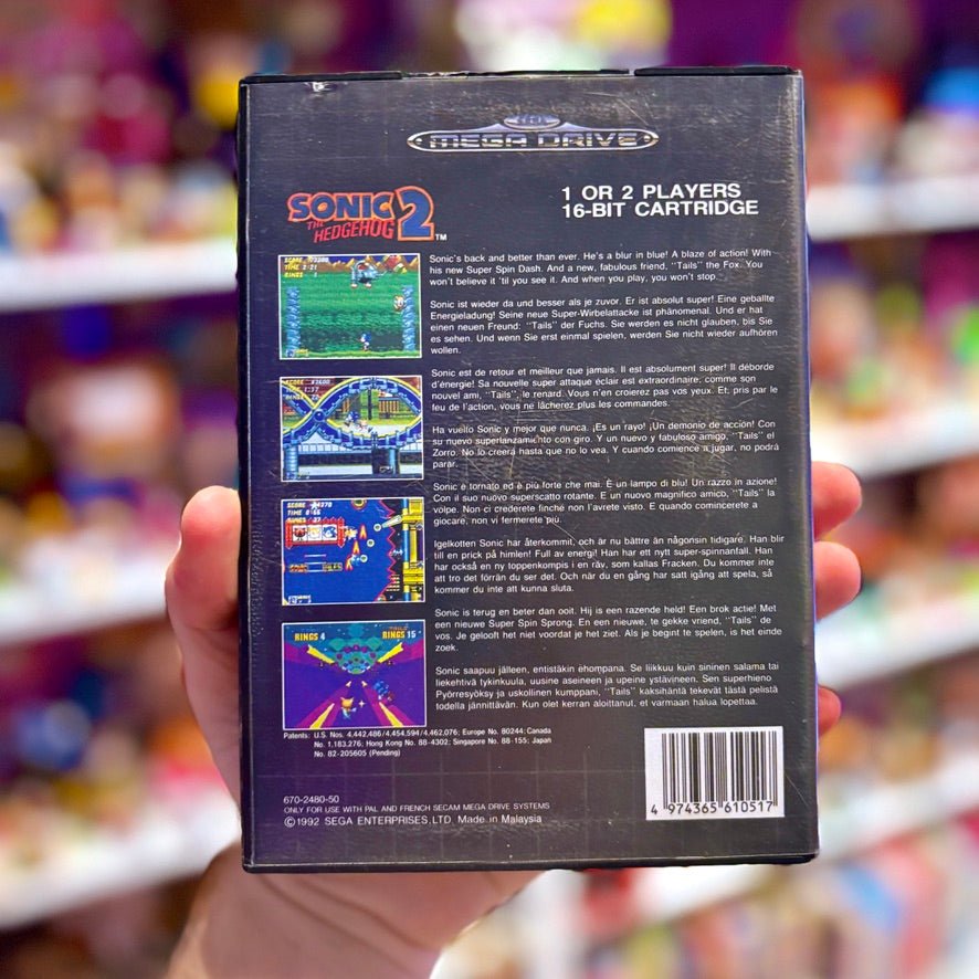 Sonic The Hedgehog 2 (Sega Mega Drive) - PopCultGang