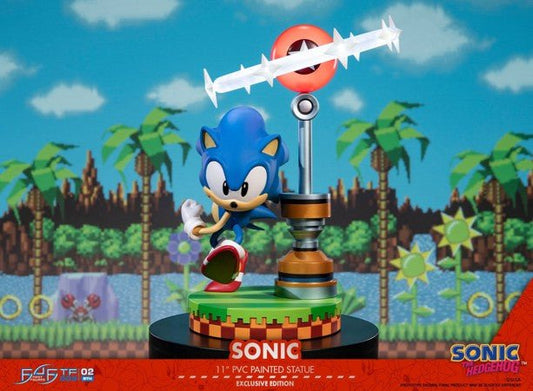 Sonic The Hedgehog 28cm PVC Painted Statue (First4Figures) - PopCultGang
