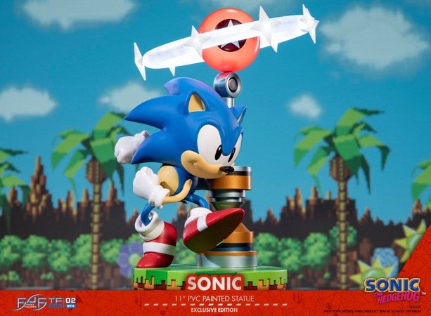 Sonic The Hedgehog 28cm PVC Painted Statue (First4Figures) - PopCultGang
