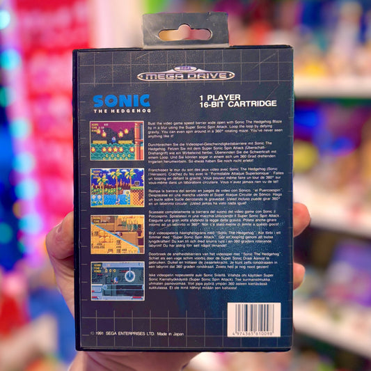 Sonic The Hedgehog (Sega Mega Drive) - PopCultGang