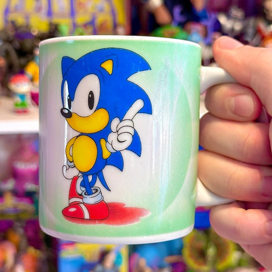 Sonic The Hedgehog & Tails Ceramic Mug (Derun Ceramics LTD, 90s) - PopCultGang