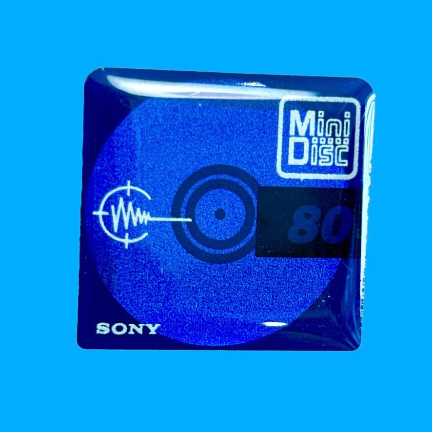Sony Mini Disc Enamel Pin (90s) - PopCultGang