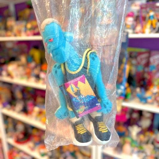 Space Jam: Blanko Monstars Blue Alien Plush (NIB, McDonalds, 1996) - PopCultGang