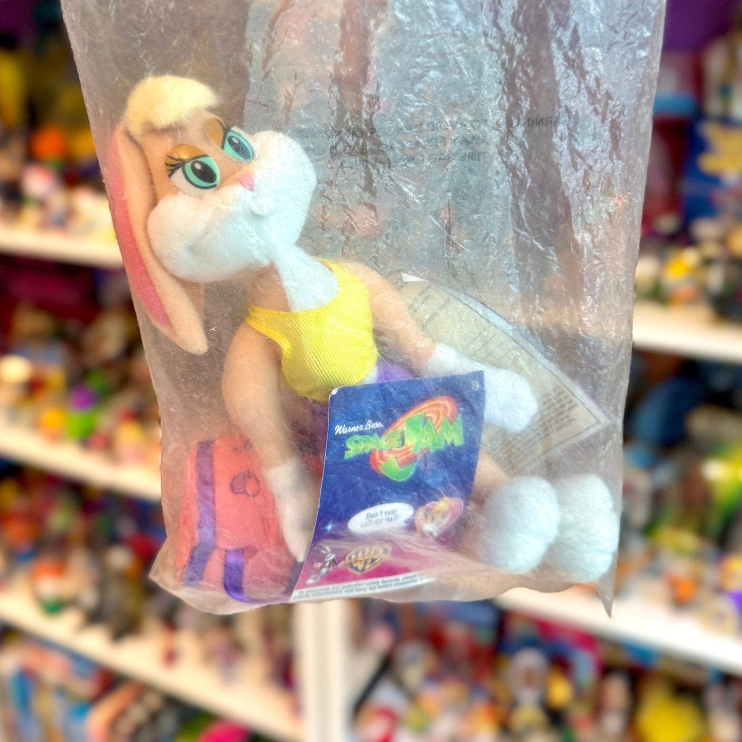 Space Jam: Lola Bunny Plush (NIB, McDonalds, 1996) - PopCultGang