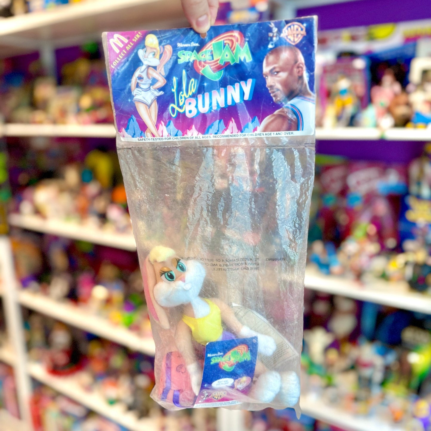 Space Jam: Lola Bunny Plush (NIB, McDonalds, 1996) - PopCultGang
