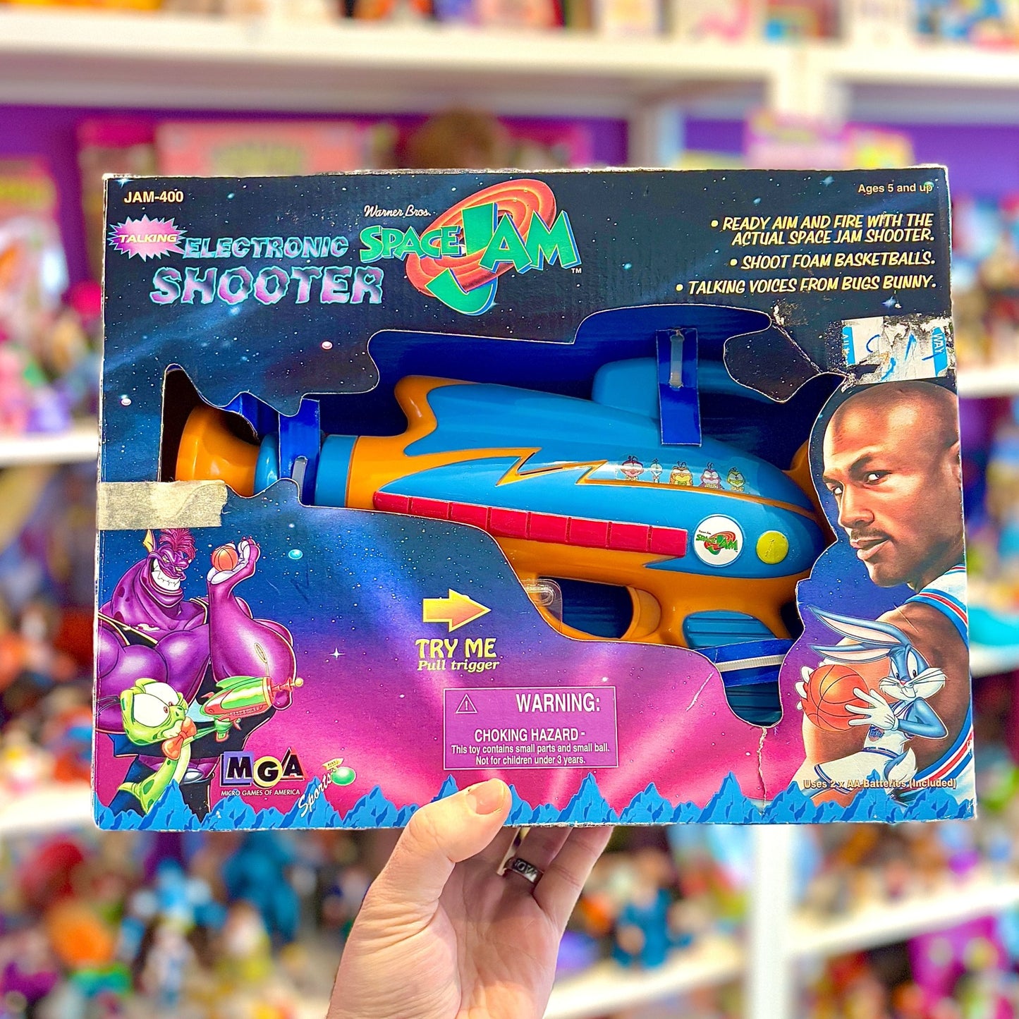 Space Jam: Talking Electronic Shooter (1996) - PopCultGang