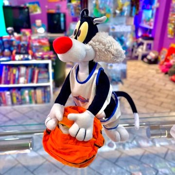 Space Jam: Tweety & Sylvester Basketball Combo Plush (1996) - PopCultGang