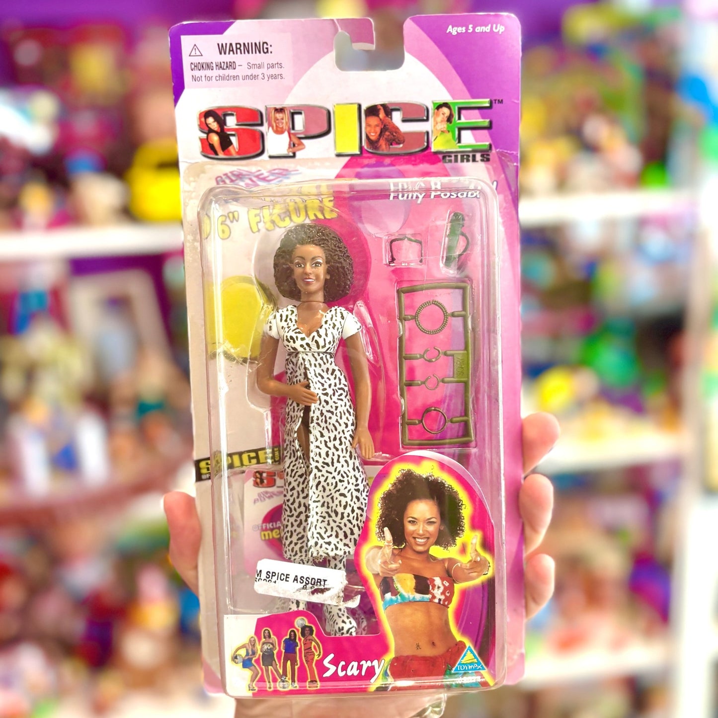 Spice Girls: Scary Spice Mel. B Bendable Figure (Toymax, 90s) - PopCultGang