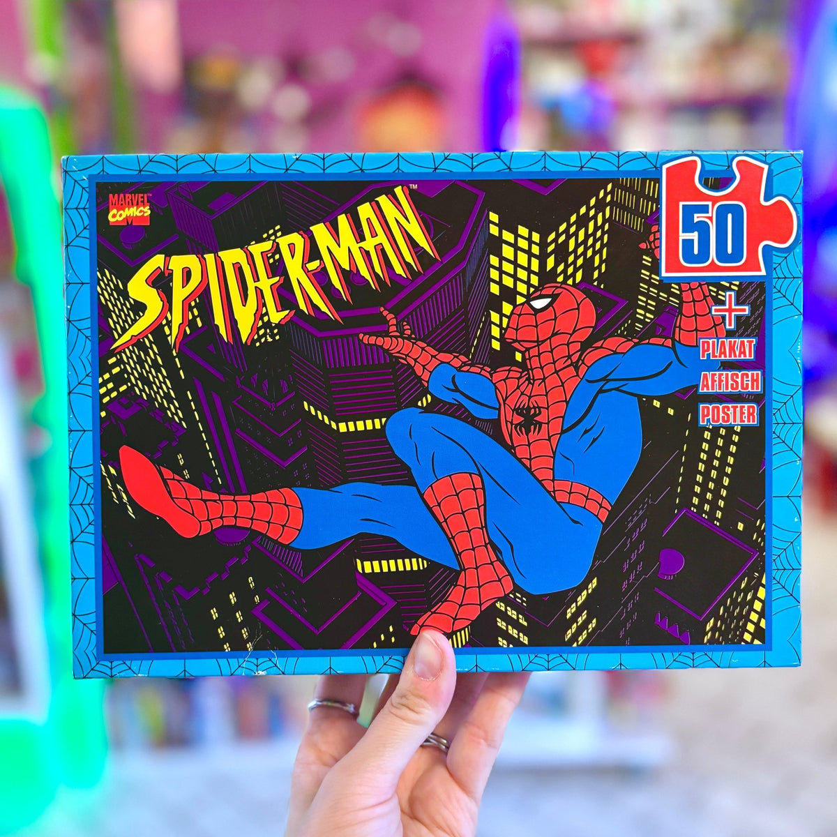 Spider-Man: The Animated Series 50 Pieces Puzzle (1990s) - PopCultGang