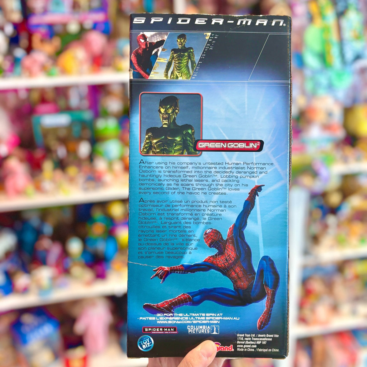 Spider-Man: The Movie - Green Goblin 30 cm Collector's Series Doll (Toy Biz, 2002) - PopCultGang