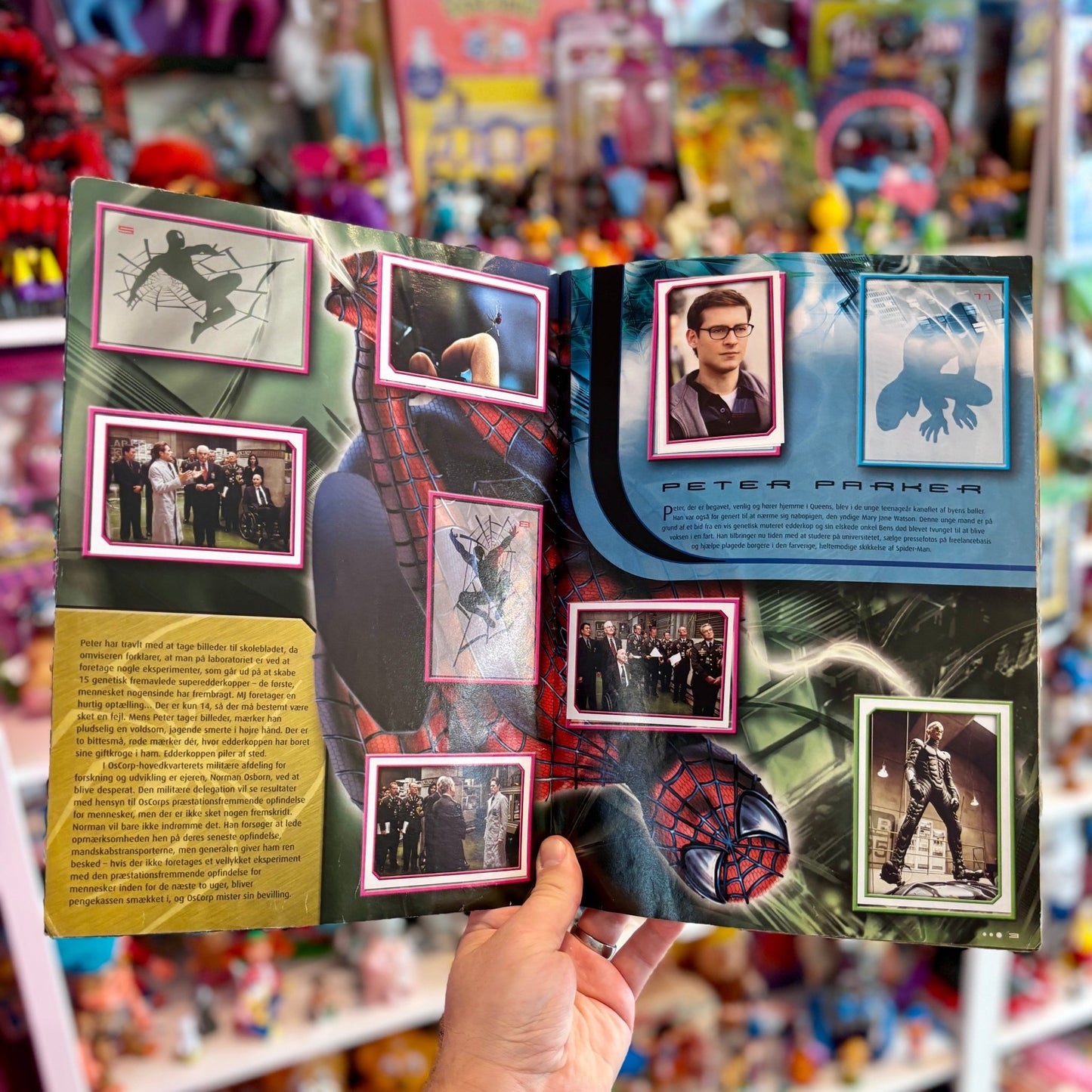Spider - Man The Movie: Sticker Collection Album (Merlin, 2000s) - PopCultGang