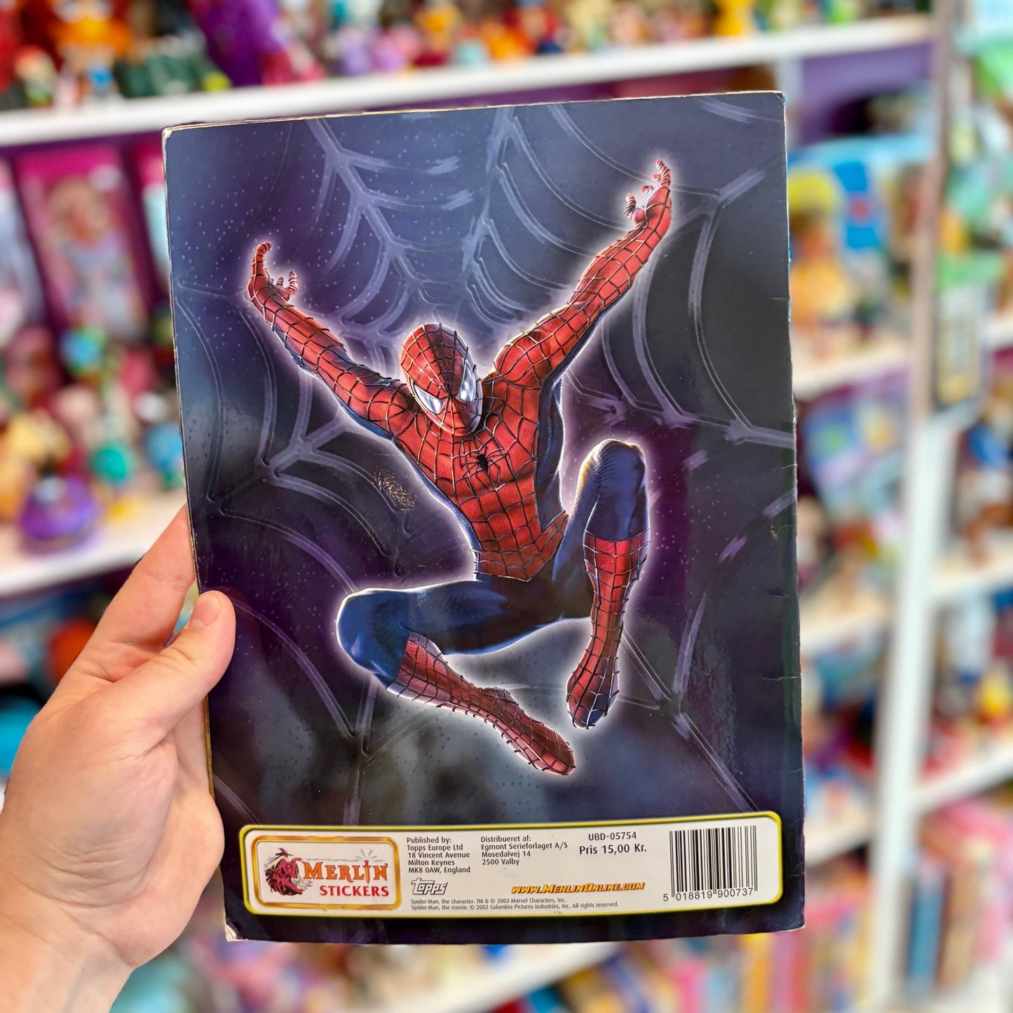 Spider - Man The Movie: Sticker Collection Album (Merlin, 2000s) - PopCultGang