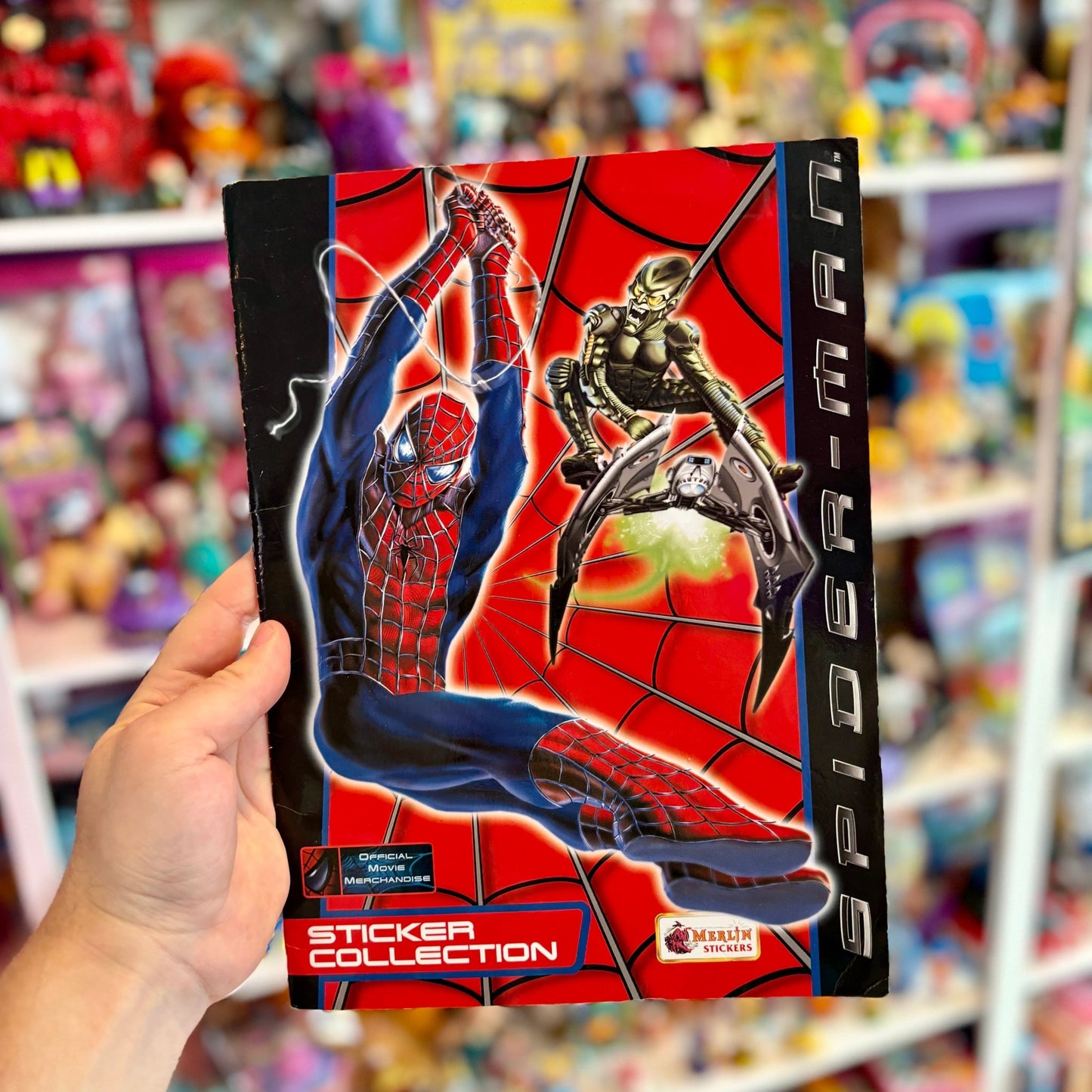 Spider - Man The Movie: Sticker Collection Album (Merlin, 2000s) - PopCultGang