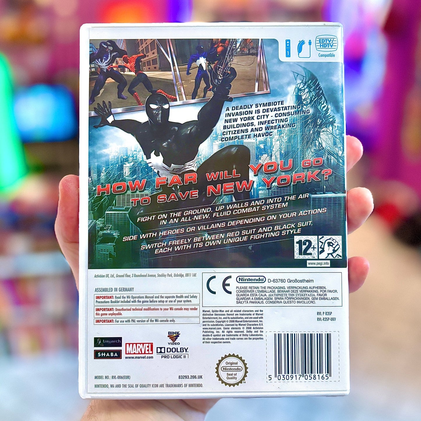 Spider - Man: Web Of Shadows (Wii) - PopCultGang