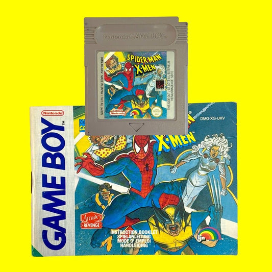 Spider - Man & X - Men in Arcade's Revenge (Gameboy) - PopCultGang