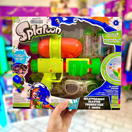 Splatoon Splattershot Blaster Replica Water Gun (World of Nintendo) - PopCultGang