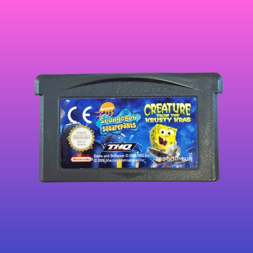 SpongeBob Squarepants: Creature From The Krusty Krab (Gameboy Advance) - PopCultGang