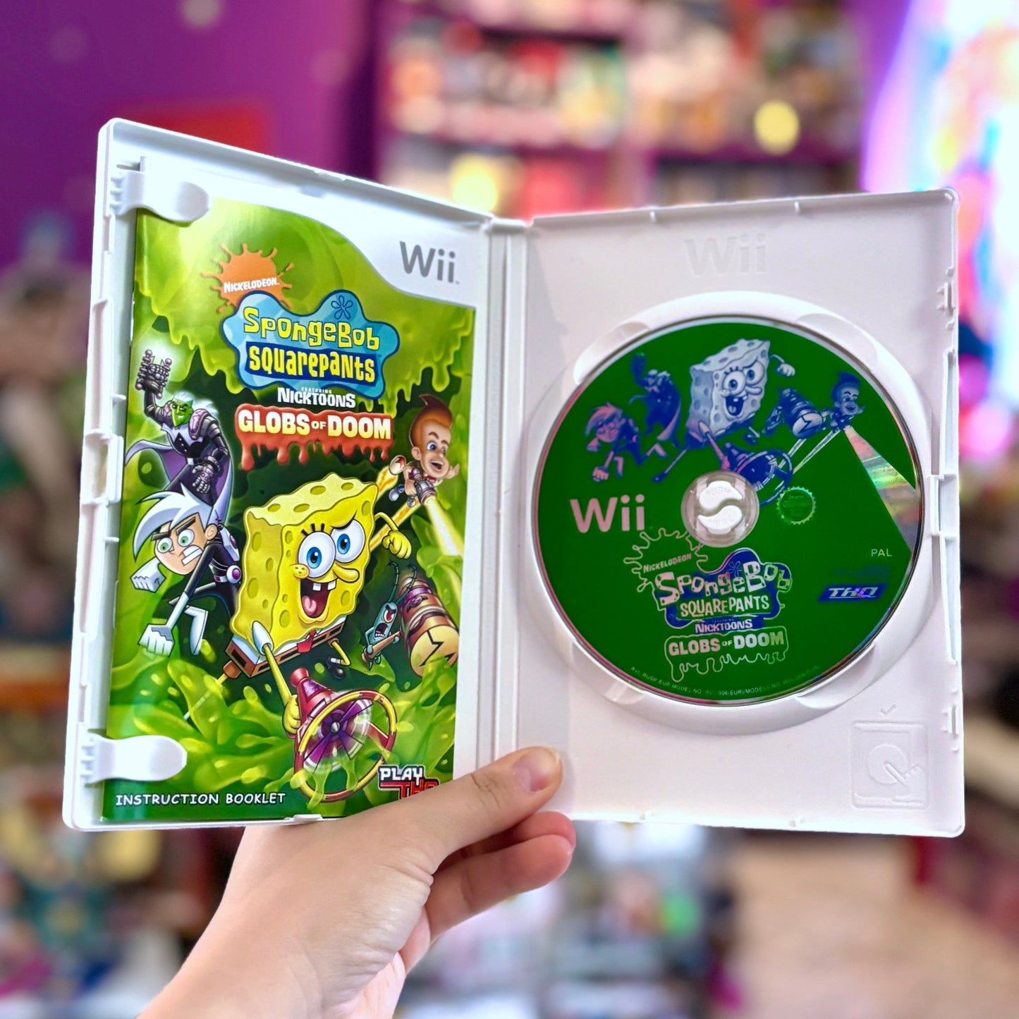 SpongeBob SquarePants featuring Nicktoons - Globs of Doom (Wii) - PopCultGang