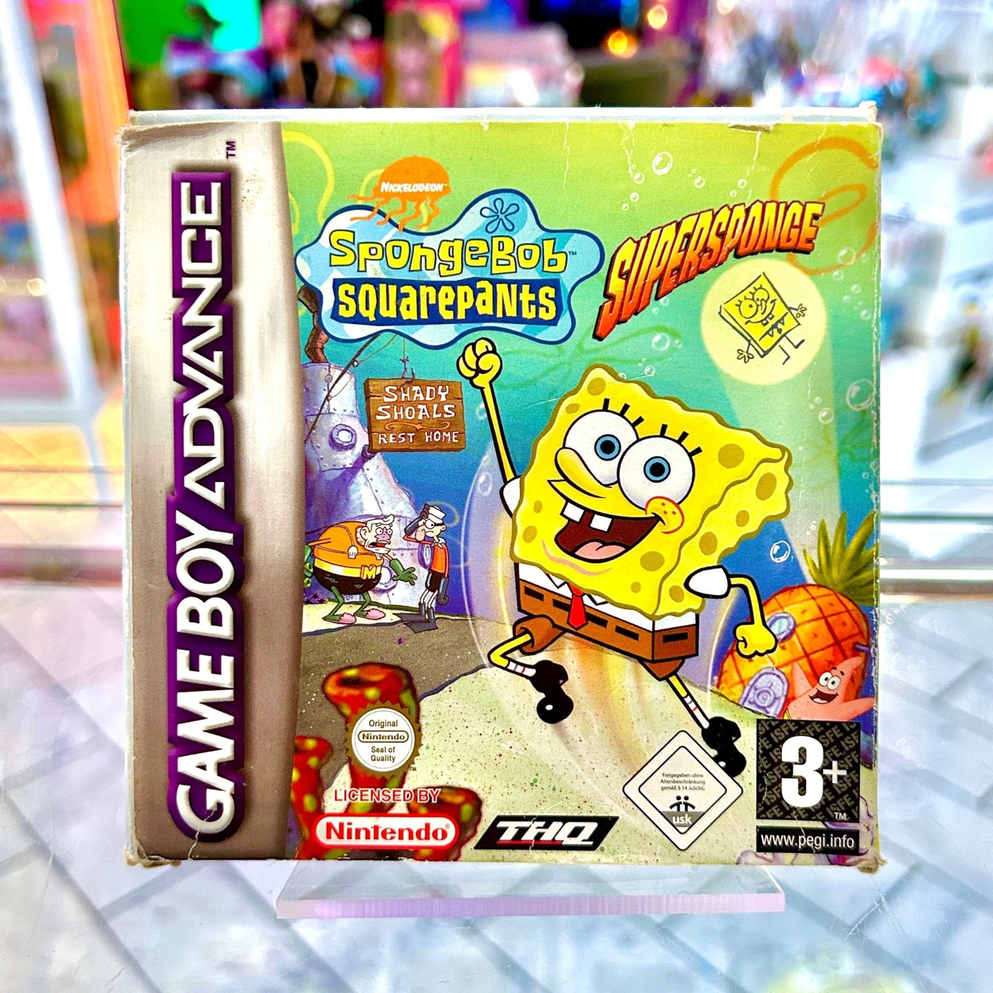 SpongeBob: Supersponge (Gameboy Advance) - PopCultGang
