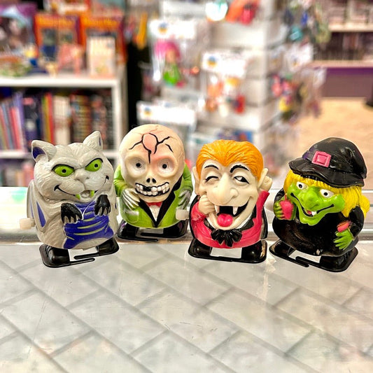 Spooky Family: Wind - Up Action Walker Figures (80s) - PopCultGang