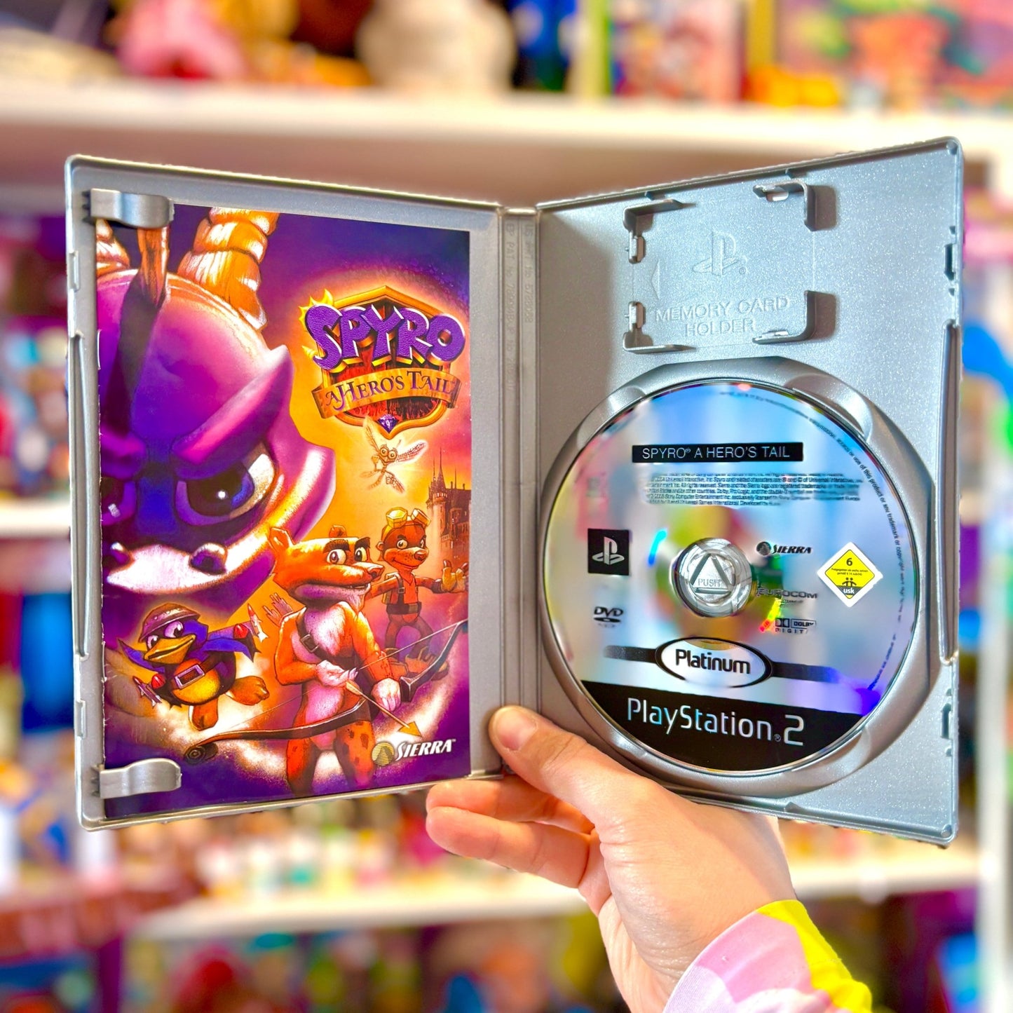 Spyro: A Hero’s Tail (Platinum, PS2) - PopCultGang