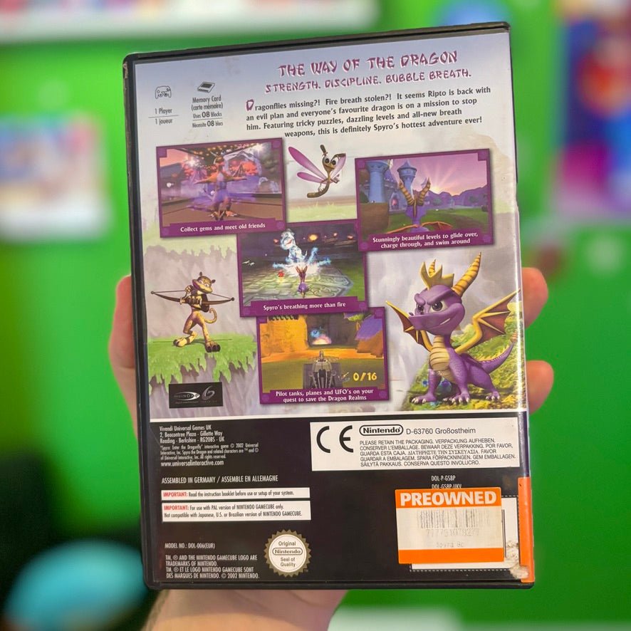 Spyro: Enter The Dragonfly (Gamecube) - PopCultGang