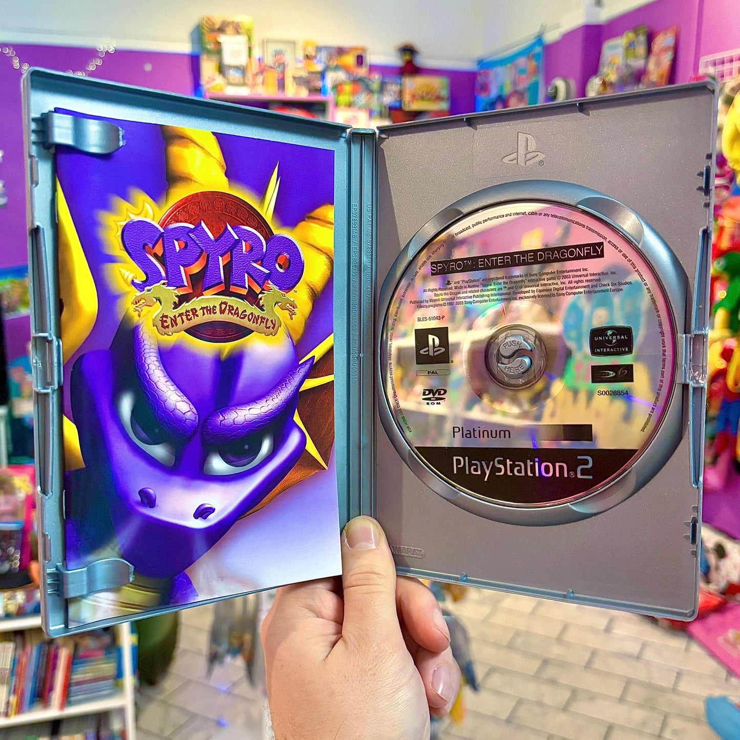 Spyro: Enter The Dragonfly (Platinum, PS2) - PopCultGang