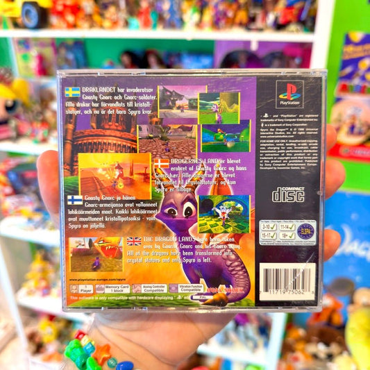 Spyro The Dragon + demo disc (PS1) - PopCultGang
