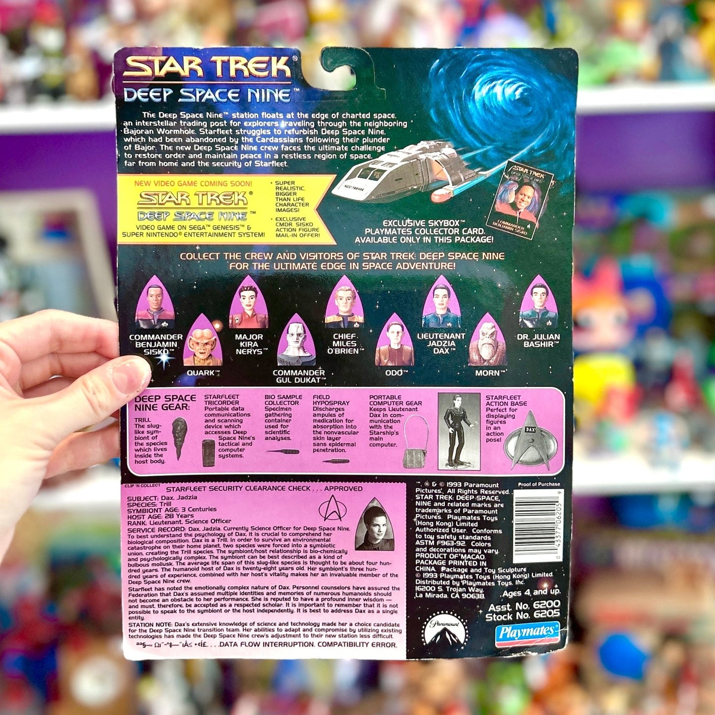 Star Trek: Deep Space Nine - Lieutenant Jadzia Dax Figure (MOC, 1993) - PopCultGang