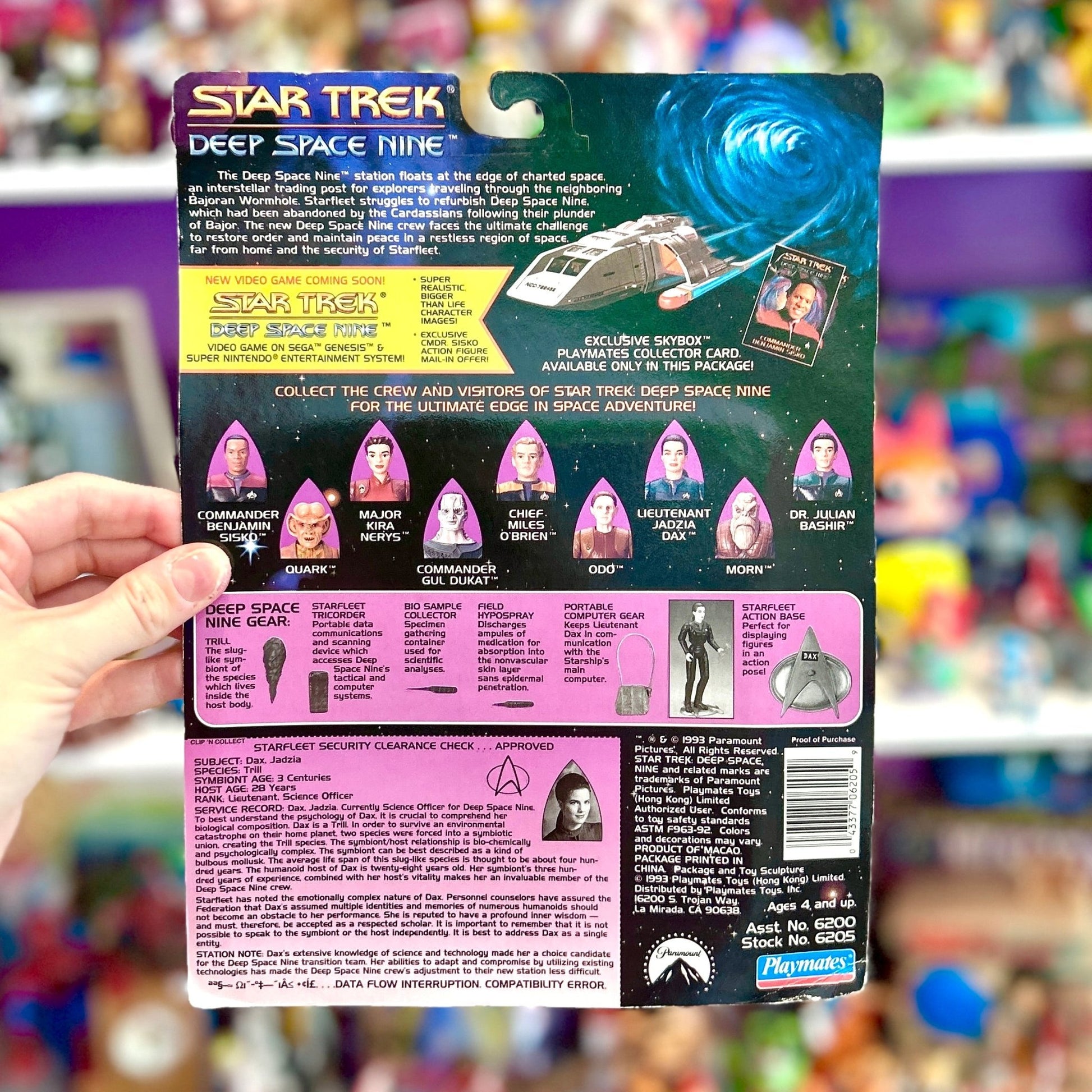 Star Trek: Deep Space Nine - Lieutenant Jadzia Dax Figure (MOC, 1993) - PopCultGang