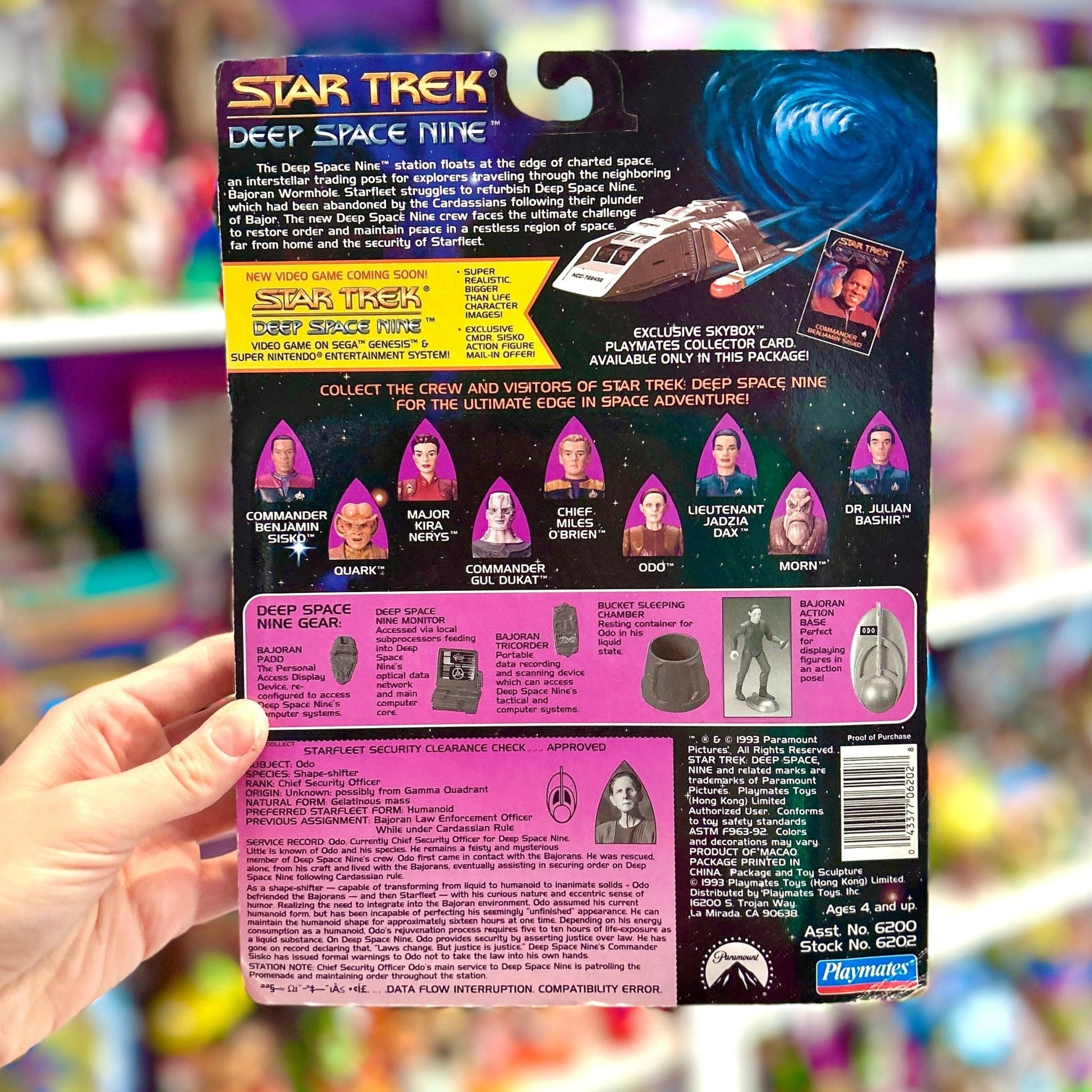 Star Trek: Deep Space Nine - Security Chief Odo Figure (MOC, 1993) - PopCultGang