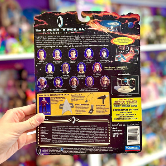 Star Trek: Generations - Admiral James T. Kirk Figure (MOC, 1994) - PopCultGang