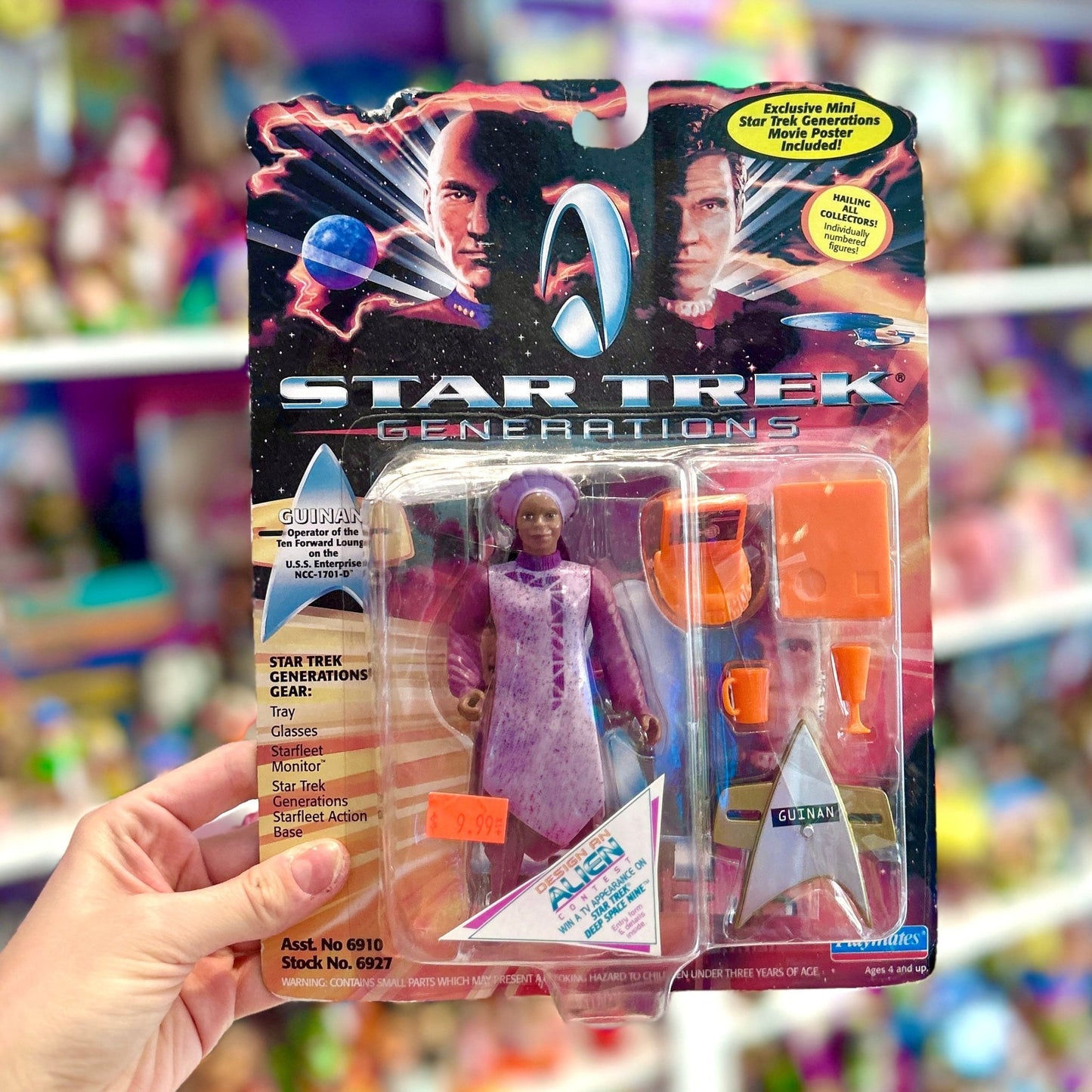 Star Trek: Generations - Guinan Figure (MOC, 1994) - PopCultGang